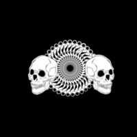 skull spell Design