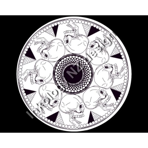 skull disc mirrored Thumbnail